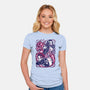 Strong Bond-Womens-Fitted-Tee-Panchi Art
