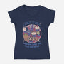 Guardians Of The Dance-Womens-V-Neck-Tee-Studio Mootant