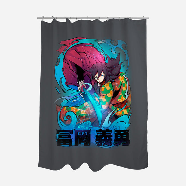 Demon 05-None-Polyester-Shower Curtain-Conjura Geek