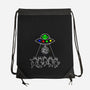 UFO Party-None-Drawstring-Bag-Xentee