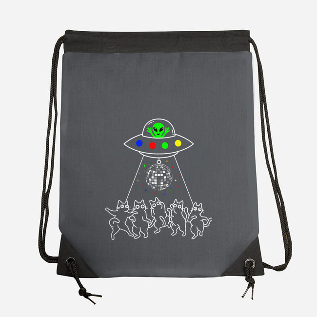 UFO Party-None-Drawstring-Bag-Xentee