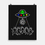 UFO Party-None-Matte-Poster-Xentee