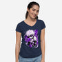 Ready To Hunt-Womens-V-Neck-Tee-spoilerinc