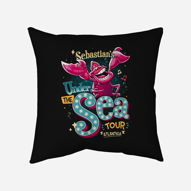 Under The Sea Tour-None-Removable Cover w Insert-Throw Pillow-teesgeex