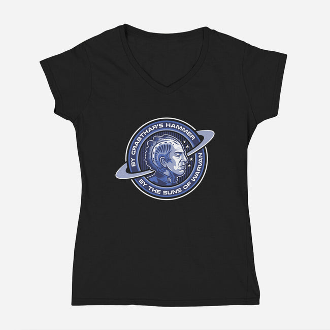 You Shall Be Avenged-womens v-neck tee-Nemons