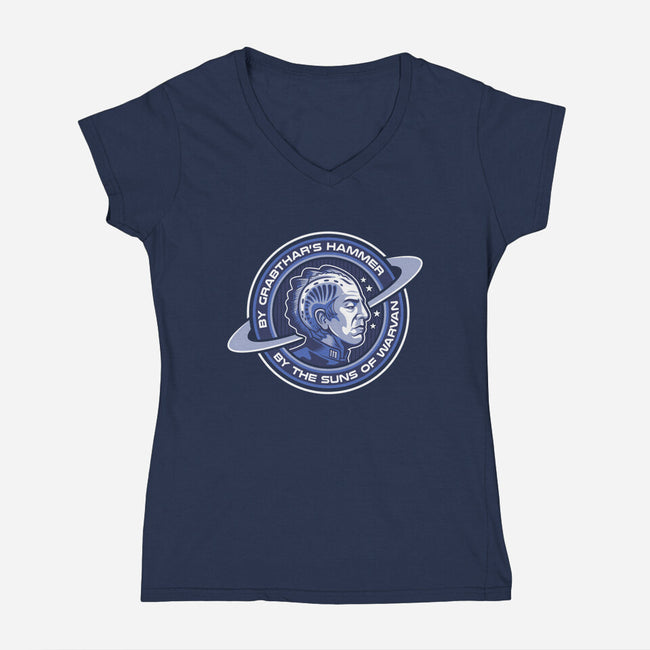 You Shall Be Avenged-womens v-neck tee-Nemons