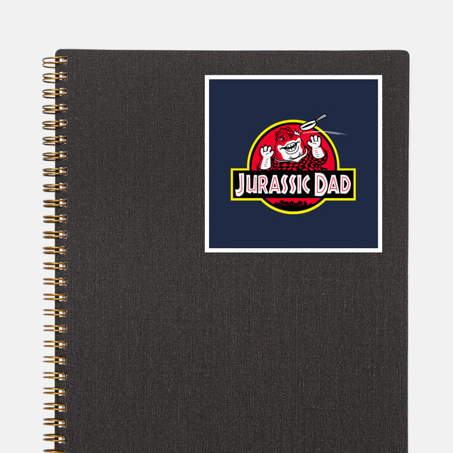 Jurassic Dad-None-Glossy-Sticker-Raffiti