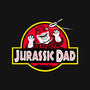 Jurassic Dad-Womens-Racerback-Tank-Raffiti