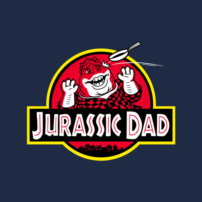 Jurassic Dad-Womens-Fitted-Tee-Raffiti