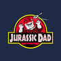 Jurassic Dad-Womens-Fitted-Tee-Raffiti