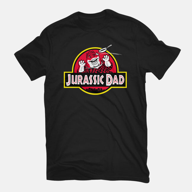 Jurassic Dad-Mens-Basic-Tee-Raffiti