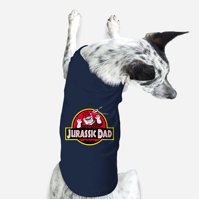 Jurassic Dad-Dog-Basic-Pet Tank-Raffiti