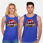 Jurassic Dad-Unisex-Basic-Tank-Raffiti