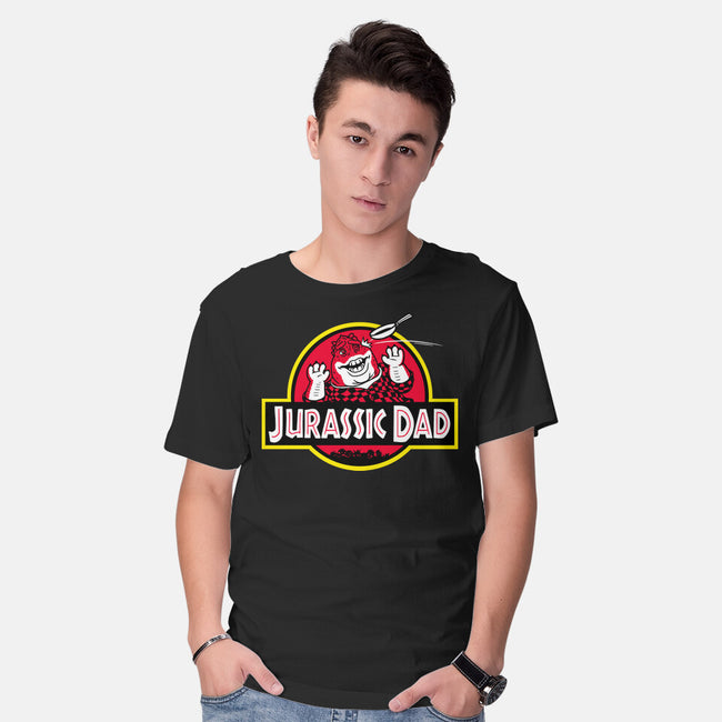 Jurassic Dad-Mens-Basic-Tee-Raffiti