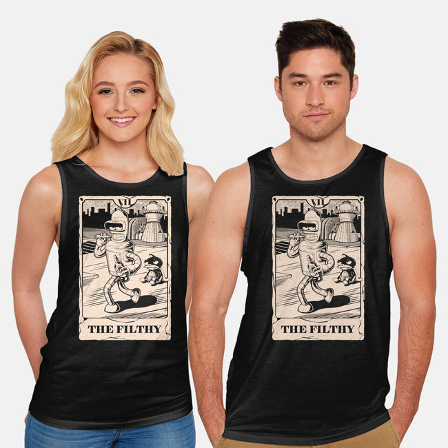 Tarot The Filthy-Unisex-Basic-Tank-Arigatees