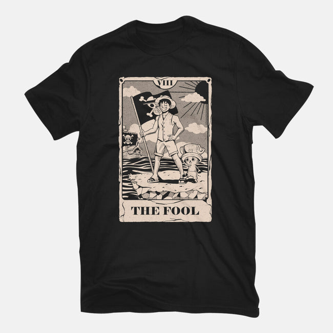 Tarot The Fool-Womens-Fitted-Tee-Arigatees