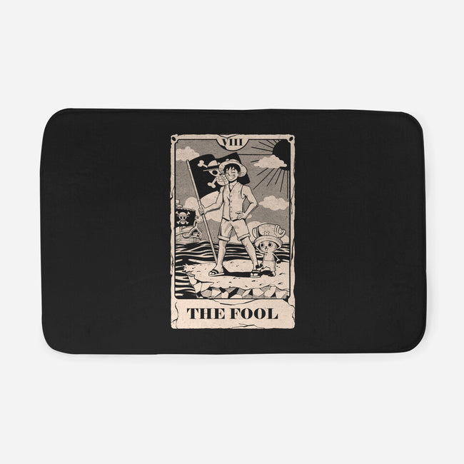 Tarot The Fool-None-Memory Foam-Bath Mat-Arigatees