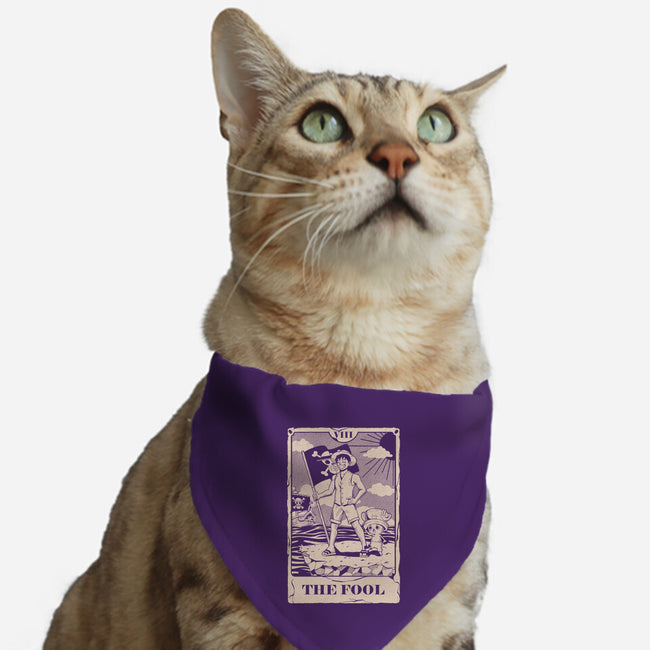 Tarot The Fool-Cat-Adjustable-Pet Collar-Arigatees
