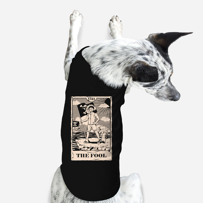 Tarot The Fool-Dog-Basic-Pet Tank-Arigatees