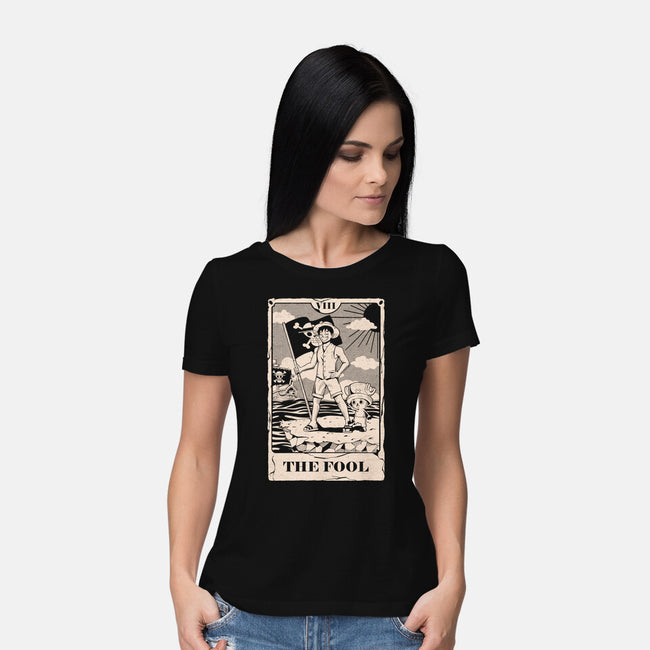 Tarot The Fool-Womens-Basic-Tee-Arigatees