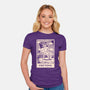 Tarot The Fool-Womens-Fitted-Tee-Arigatees