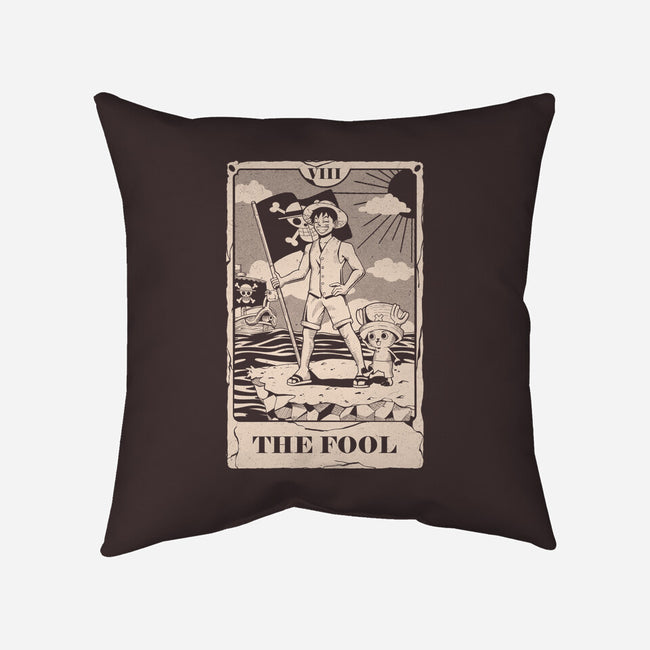 Tarot The Fool-None-Removable Cover-Throw Pillow-Arigatees