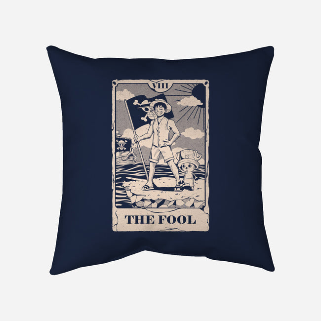 Tarot The Fool-None-Removable Cover-Throw Pillow-Arigatees