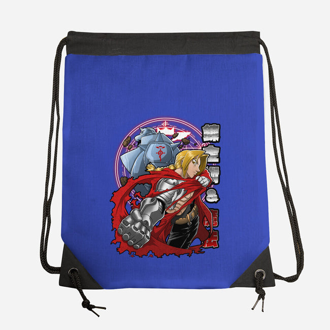 The Steel Alchemist-None-Drawstring-Bag-Diego Oliver