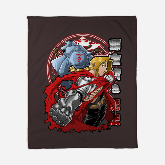 The Steel Alchemist-None-Fleece-Blanket-Diego Oliver