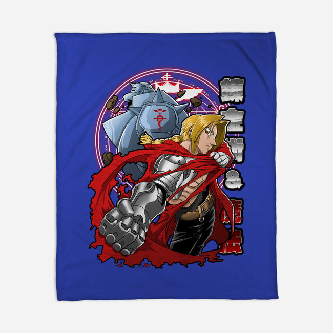 The Steel Alchemist-None-Fleece-Blanket-Diego Oliver