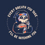 Watching You-Womens-Fitted-Tee-eduely
