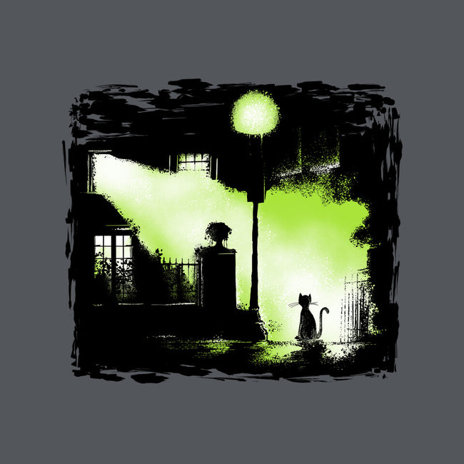 The Cat Exorcist-Womens-Fitted-Tee-zascanauta