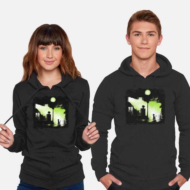 The Cat Exorcist-Unisex-Pullover-Sweatshirt-zascanauta