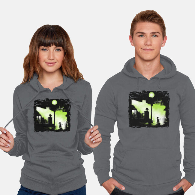 The Cat Exorcist-Unisex-Pullover-Sweatshirt-zascanauta