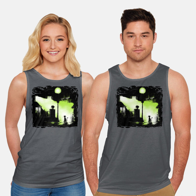 The Cat Exorcist-Unisex-Basic-Tank-zascanauta