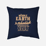 Middle Earth Outdoor Club-None-Removable Cover w Insert-Throw Pillow-Boggs Nicolas