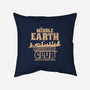 Middle Earth Outdoor Club-None-Removable Cover-Throw Pillow-Boggs Nicolas