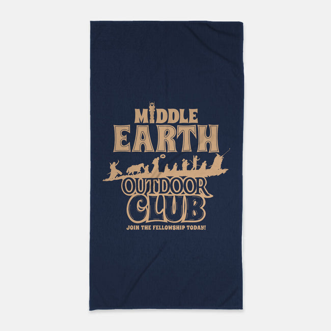 Middle Earth Outdoor Club-None-Beach-Towel-Boggs Nicolas