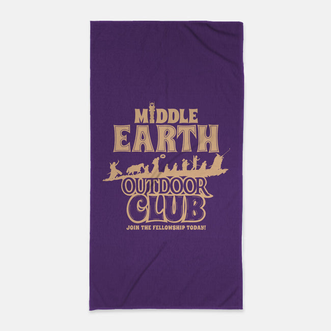 Middle Earth Outdoor Club-None-Beach-Towel-Boggs Nicolas