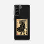 Black Swordsman Woodblock-Samsung-Snap-Phone Case-DrMonekers
