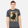 Black Swordsman Woodblock-Mens-Heavyweight-Tee-DrMonekers