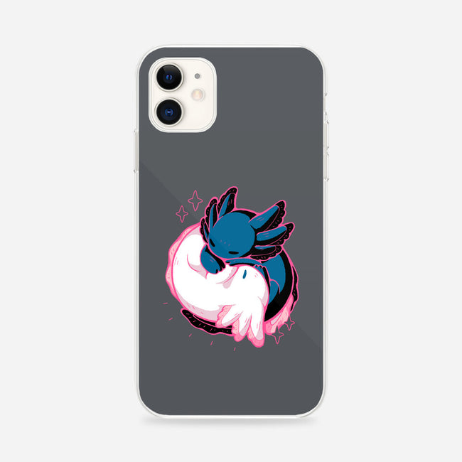 Axolotl Yin Yang-iPhone-Snap-Phone Case-xMorfina