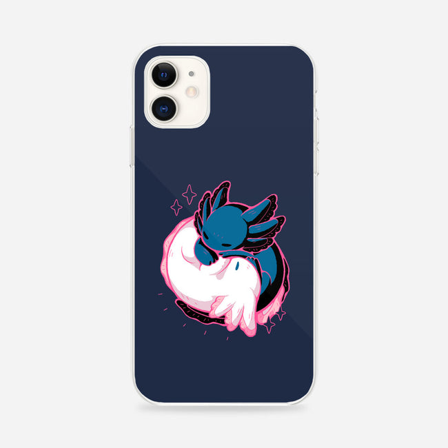 Axolotl Yin Yang-iPhone-Snap-Phone Case-xMorfina