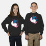 Axolotl Yin Yang-Youth-Crew Neck-Sweatshirt-xMorfina
