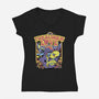 Forbidden Love-Womens-V-Neck-Tee-tobefonseca