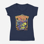 Forbidden Love-Womens-V-Neck-Tee-tobefonseca