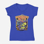Forbidden Love-Womens-V-Neck-Tee-tobefonseca