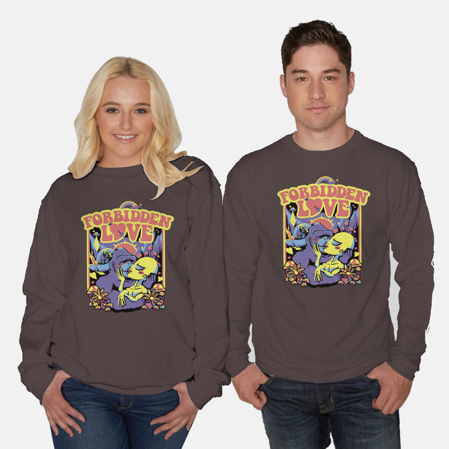 Forbidden Love-Unisex-Crew Neck-Sweatshirt-tobefonseca