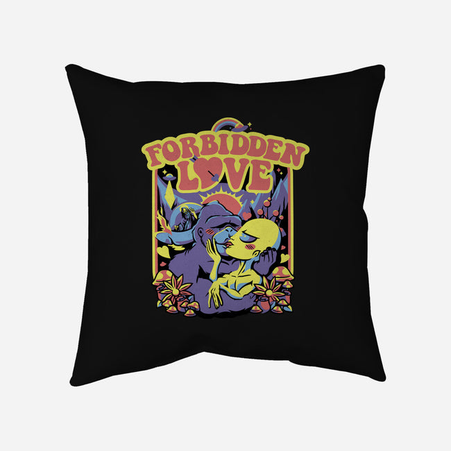 Forbidden Love-None-Removable Cover-Throw Pillow-tobefonseca