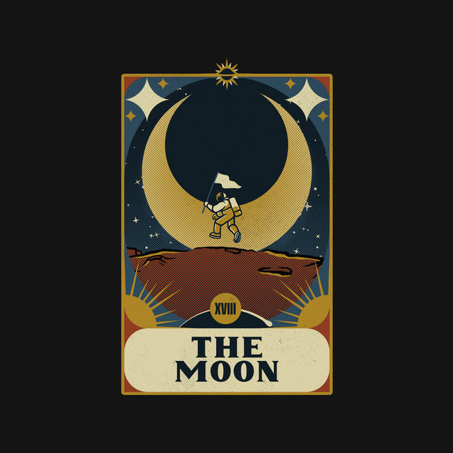 Astronaut Tarot Moon-None-Fleece-Blanket-tobefonseca